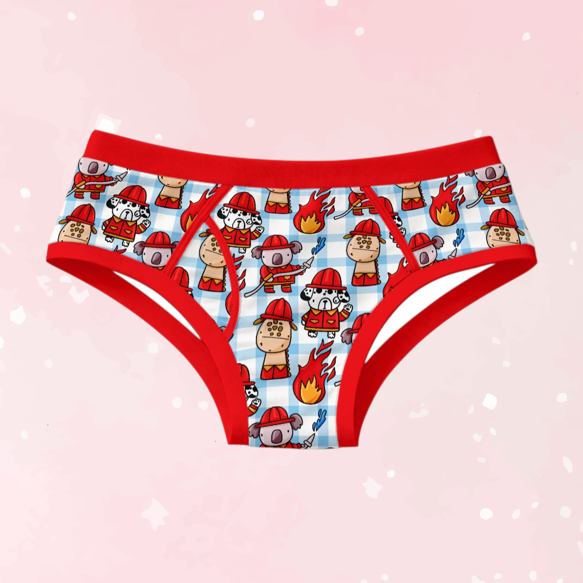 Lil Rescue Pup Men's Cotton Undies