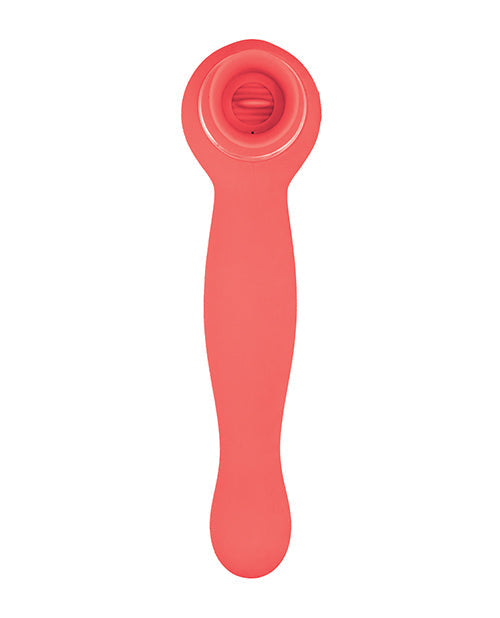 Blaze Luscious Licker Vibrator - Coral