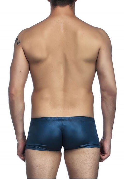 Mens Faux Leather Boyshort
