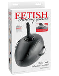 Fetish Fantasy Series Body Dock Inflatable Love Seat Black