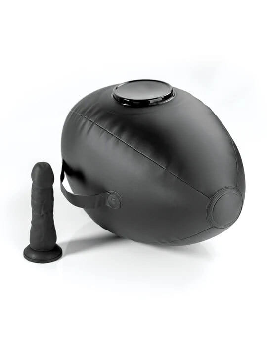 Fetish Fantasy Series Body Dock Inflatable Love Seat Black