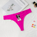Sexy Thong Women Underwear Briefs Panties Dog Heart Banana Seamless Low Rise Yoga G String Bikini Girls Female Panty