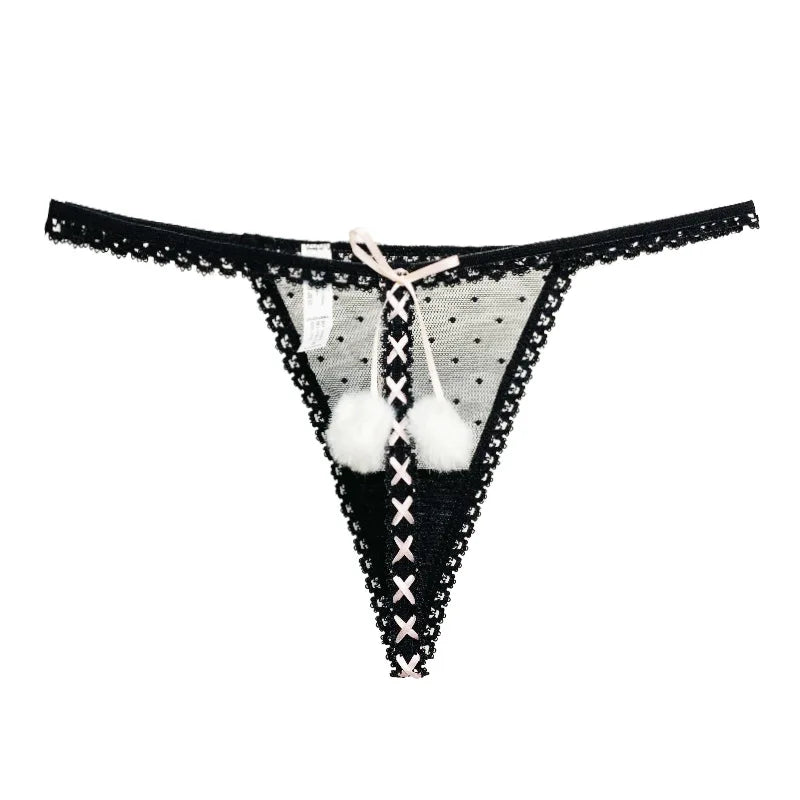 Lace Sexy Panties Women Underwear Briefs Thong Hollow Out G string Thong Transparent Underpants Lingerie Girls Intimates