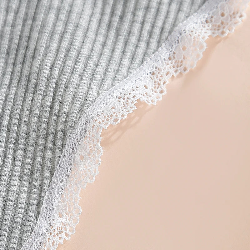 Lace Cotton Panties Sexy Women Briefs Underwear Thong Soft G String  Intimates Ladies Female Panty Lingerie