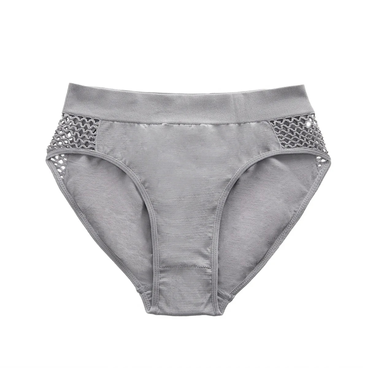 1pcs Mid Waist Solid Seamless Women Panties Underwear Breathable Comfortable Female Underpants Lingerie Hot Sale Lady Briefs
