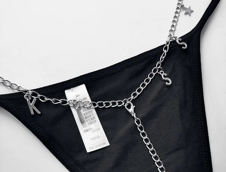 Hot Sexy Girls Thong Women Panties Letter Rhinestones G String Briefs Diamonds Erotic Underwear Low Waist Female Intimates