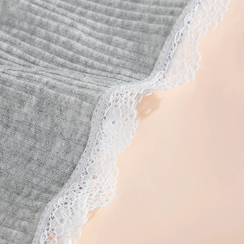 Lace Cotton Panties Sexy Women Briefs Underwear Thong Soft G String  Intimates Ladies Female Panty Lingerie