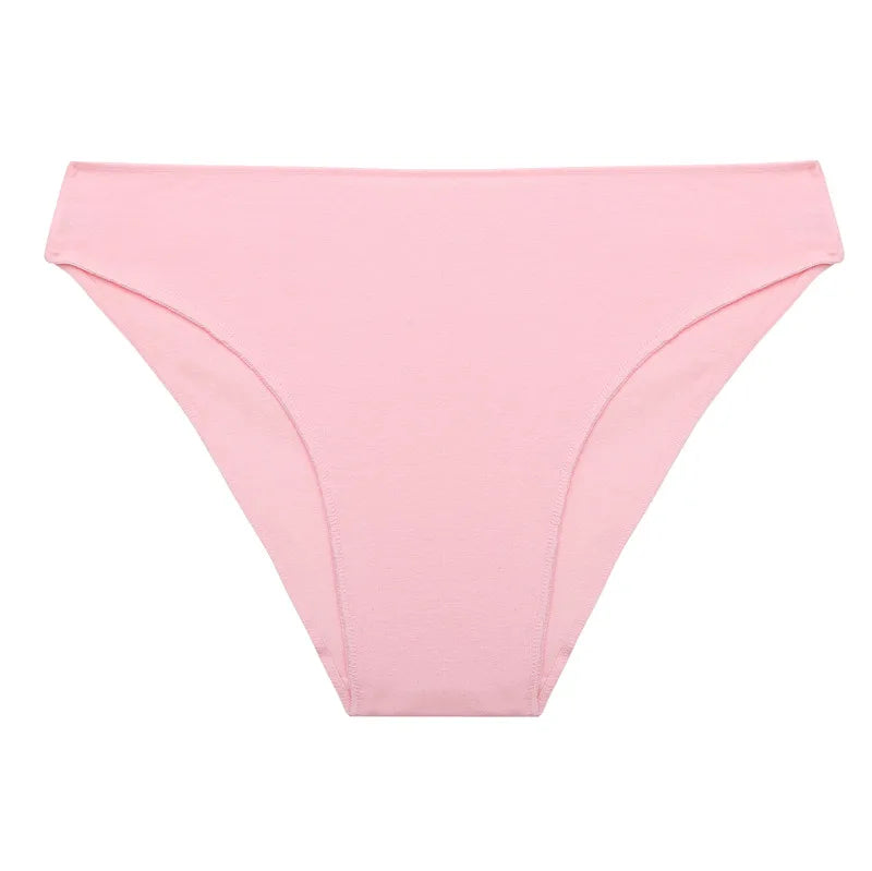 Women's Cotton Panties M-2XL Soft Low-Rise Underwear Ladies Comfortable Underwear Ladies Underpants Female Lingerie 7 Colors New