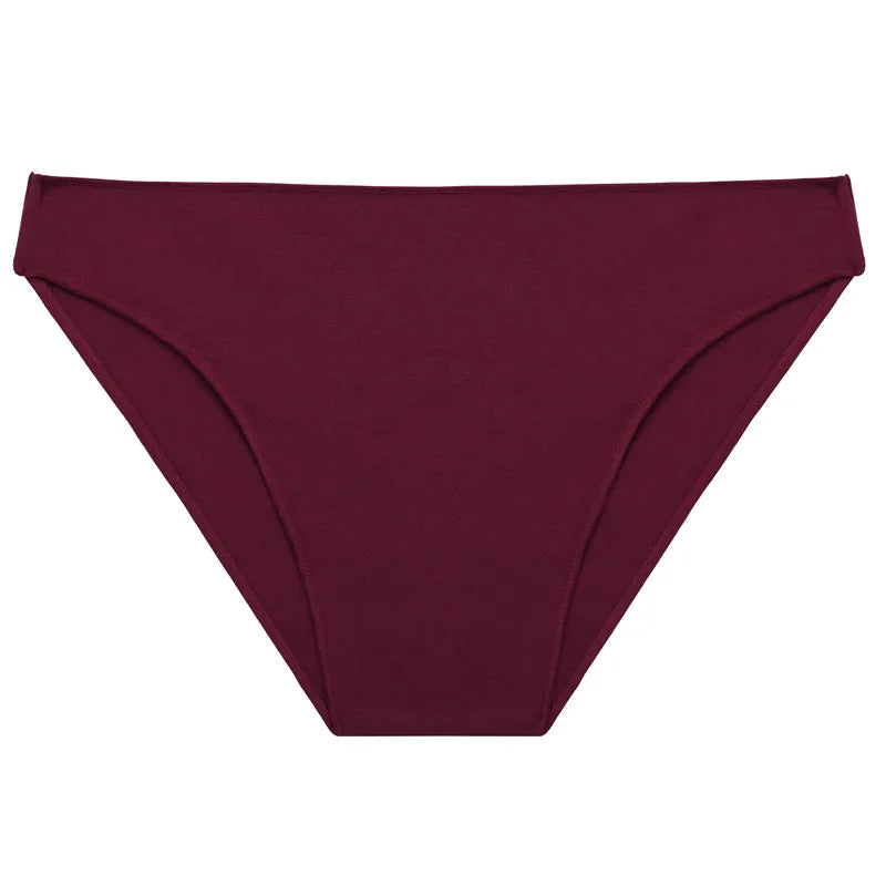 Women's Cotton Panties M-2XL Soft Low-Rise Underwear Ladies Comfortable Underwear Ladies Underpants Female Lingerie 7 Colors New