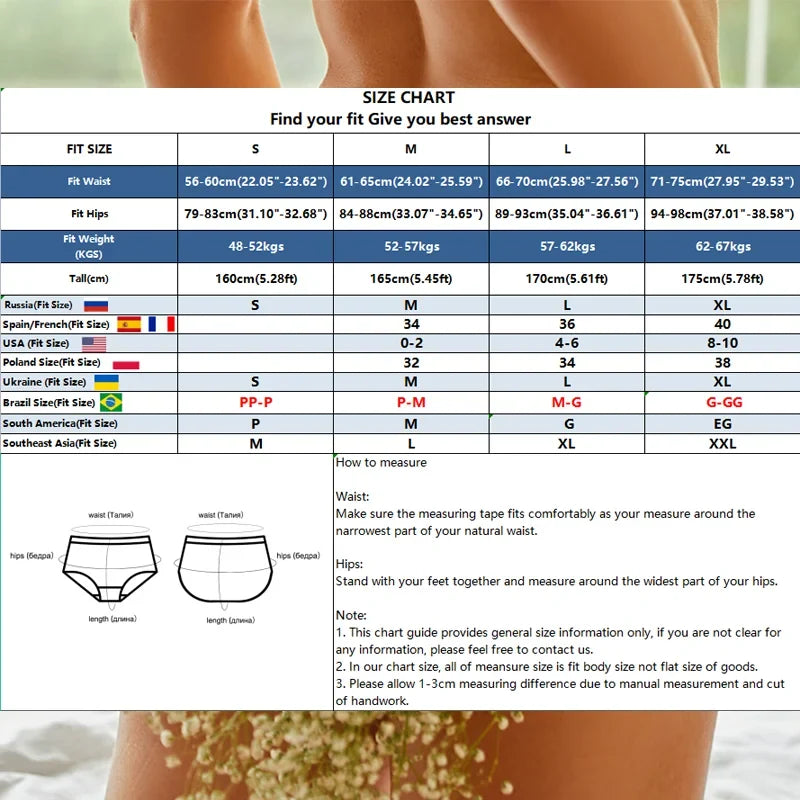 1PCS Bikini Lace Briefs Panties Women's Transparent Lingerie Sexy Female Underpants Floral Lace Perspective Waist Band Briefs