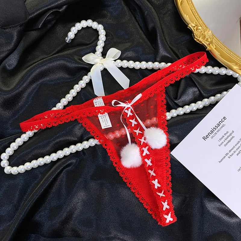 Lace Sexy Panties Women Underwear Briefs Thong Hollow Out G string Thong Transparent Underpants Lingerie Girls Intimates