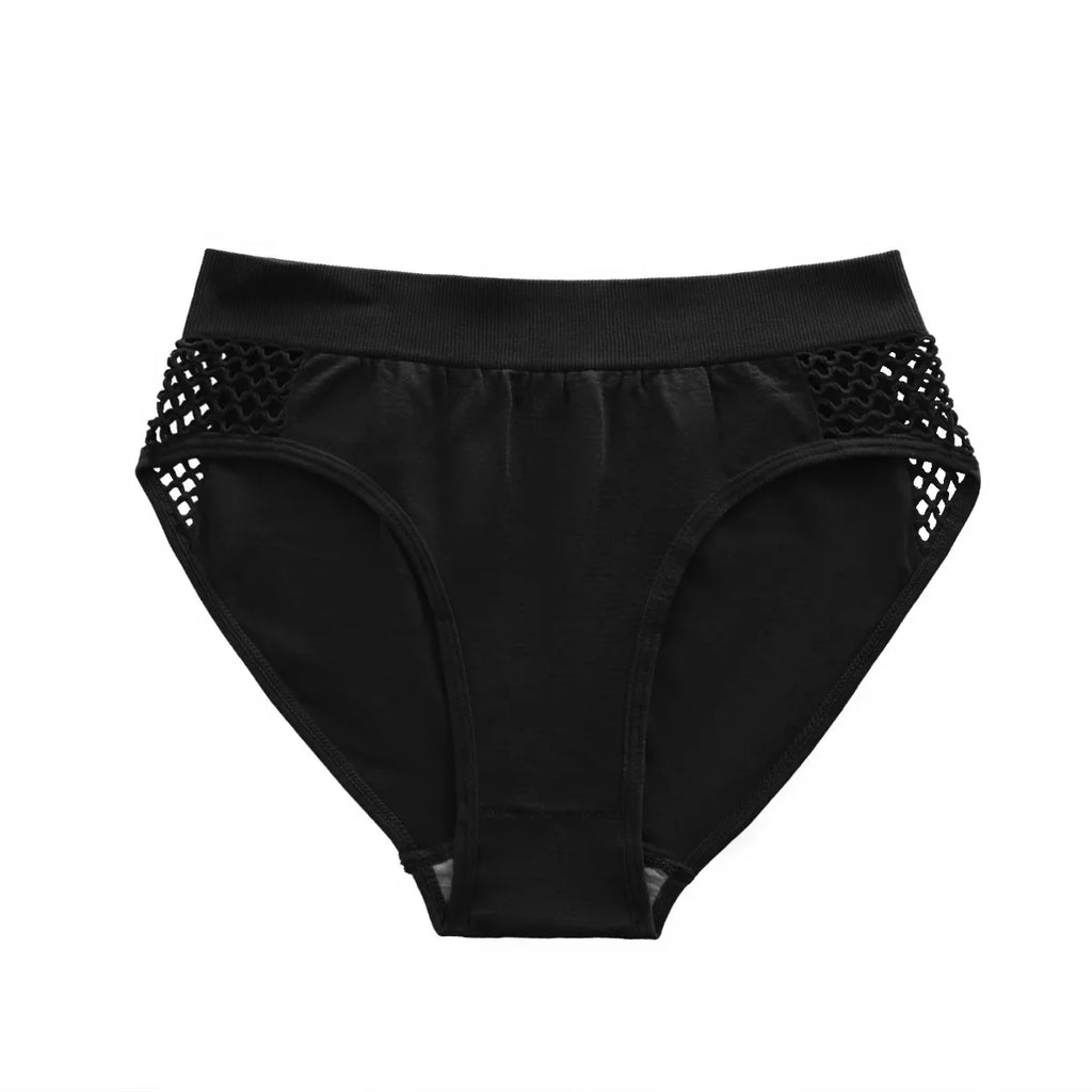 1pcs Mid Waist Solid Seamless Women Panties Underwear Breathable Comfortable Female Underpants Lingerie Hot Sale Lady Briefs