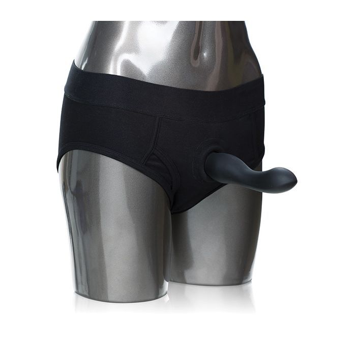 Packer Gear Brief Harness - Black (XL/2X)