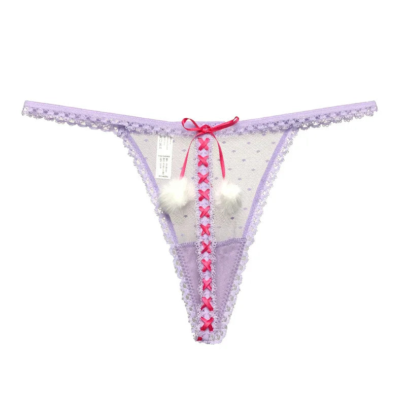 Lace Sexy Panties Women Underwear Briefs Thong Hollow Out G string Thong Transparent Underpants Lingerie Girls Intimates