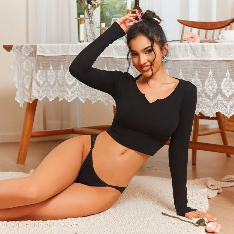 Lace Fabric Splicing Transparent Panties Women's Panties Sexy Breathable Underwear Female Low Waist Soild Soft Lingerie S-XL