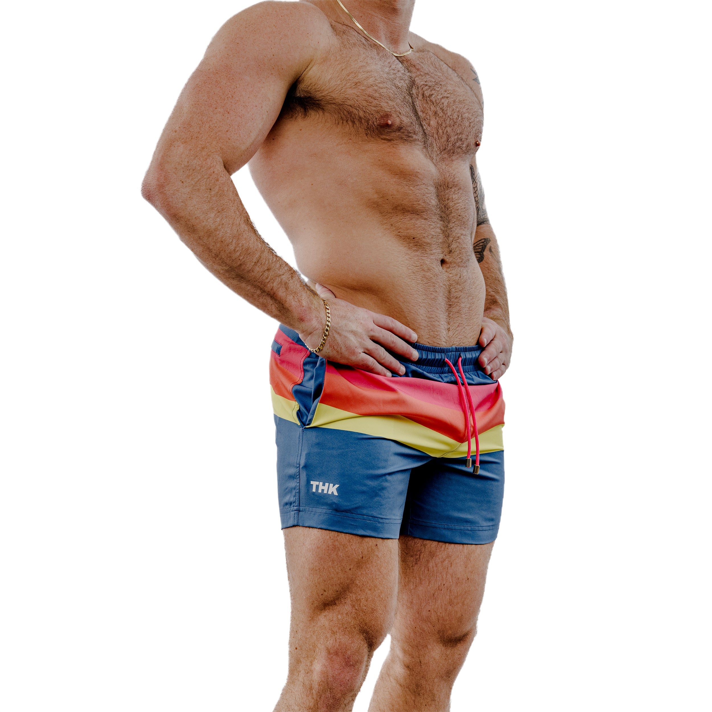 70's Swim Gym Short