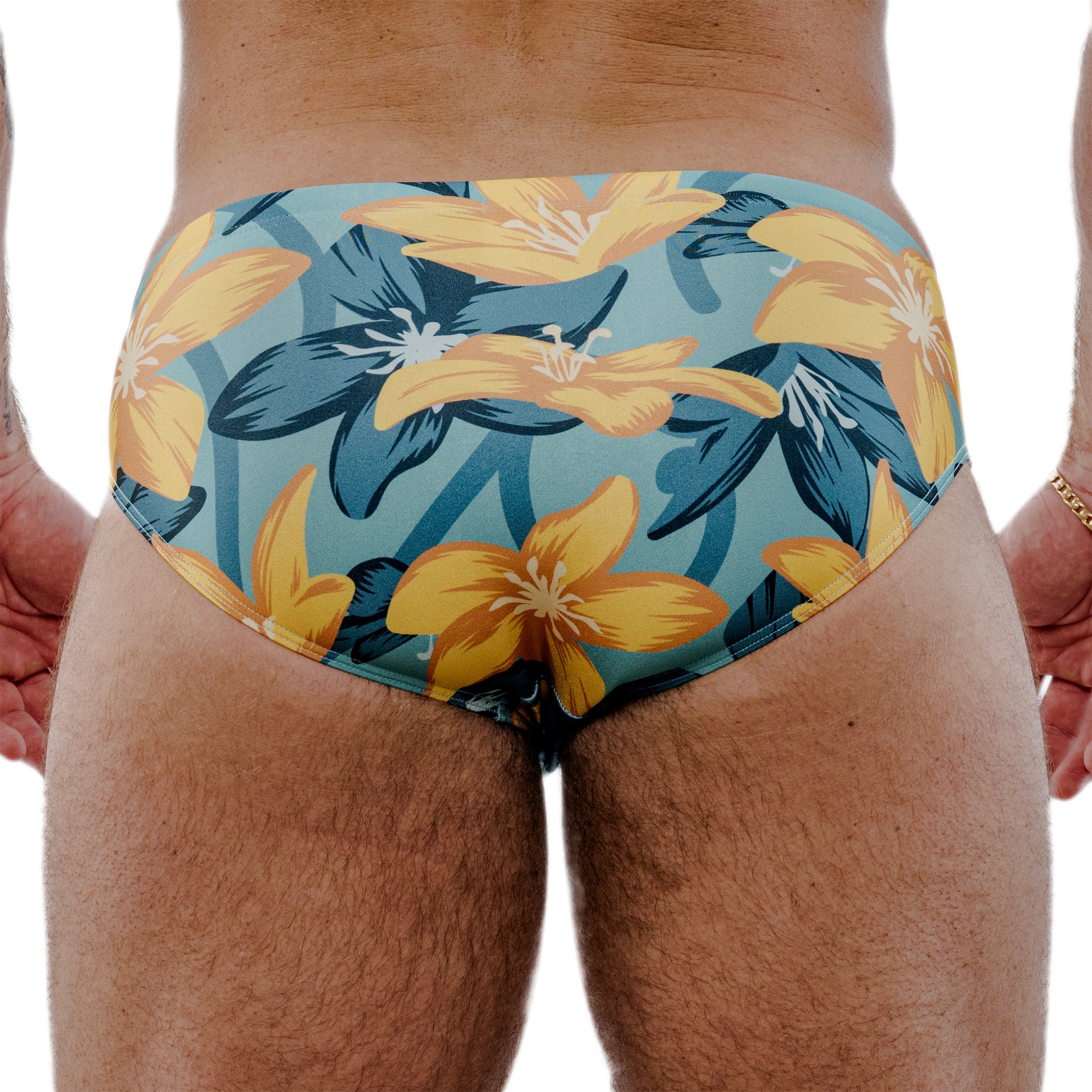 Hibiscus Swim - Yellow