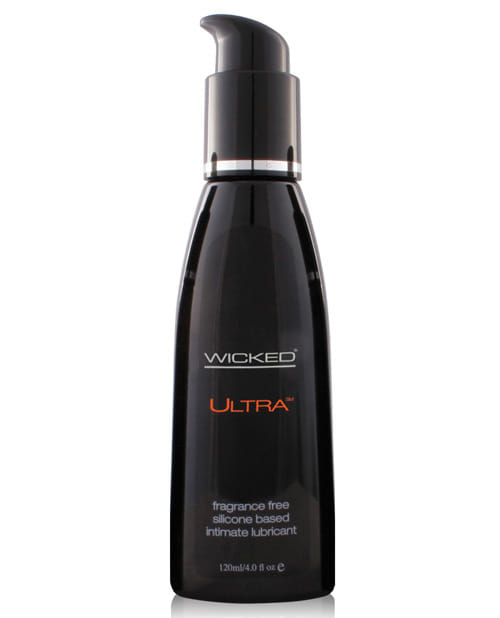 Wicked Sensual Care Ultra Silicone Based Lubricant - 4 oz Fragrance Free