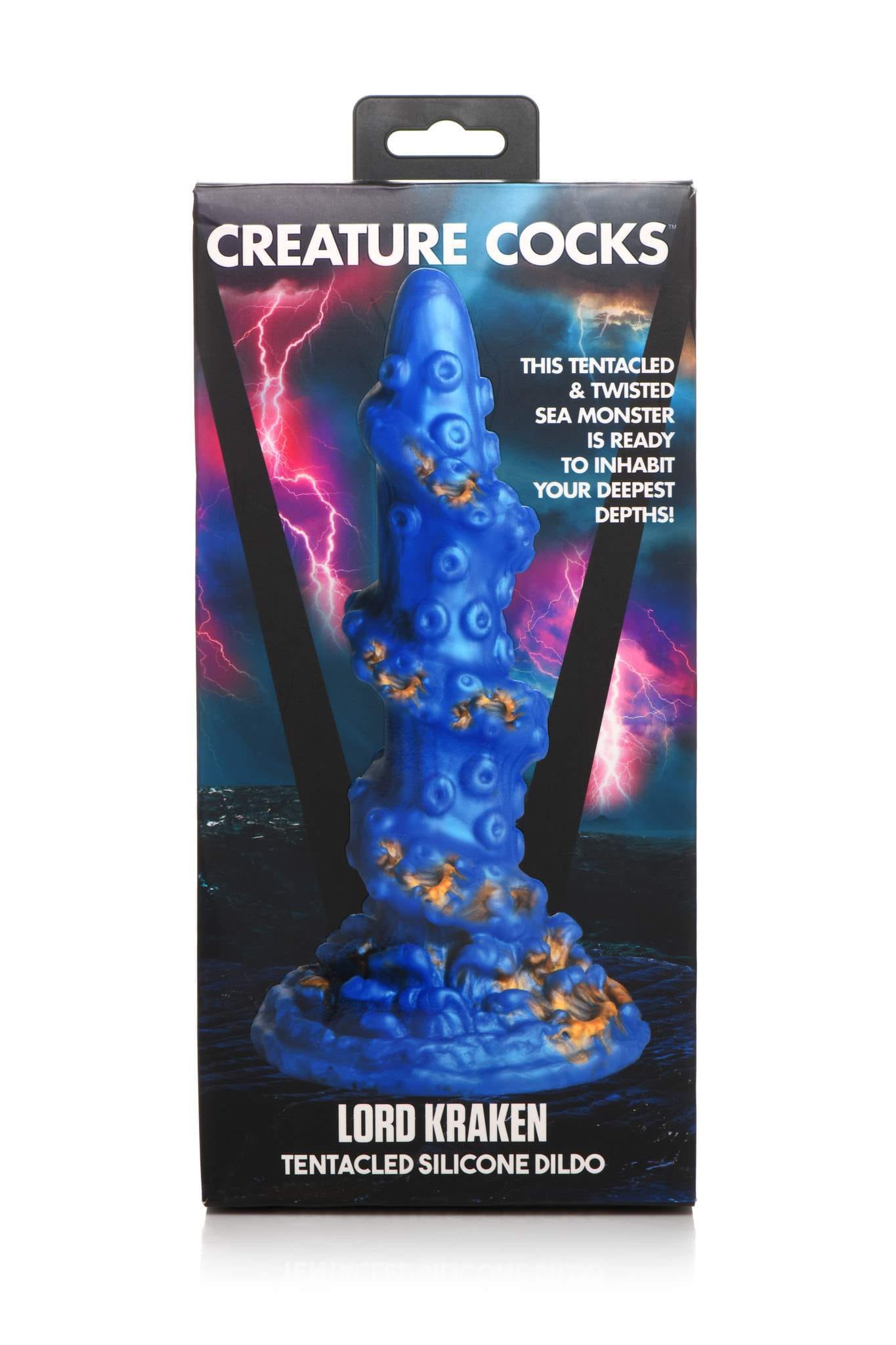 CREATURE COCKS LORD KRAKEN TENTACLED SILICONE DILDO