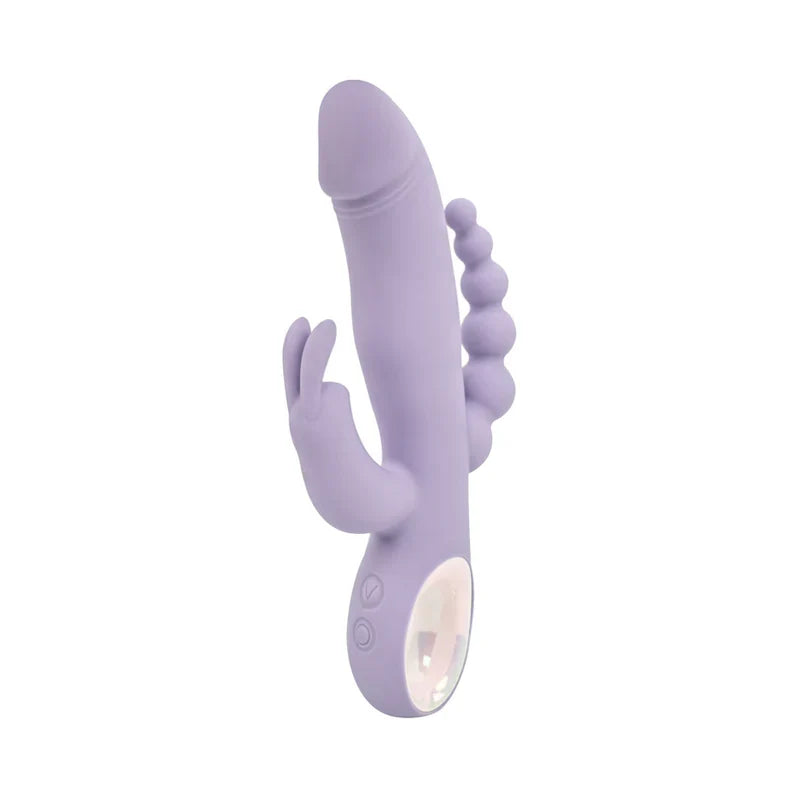 Adam & Eve Thrust Bunny Triple Stimulating Rabbit Vibrator