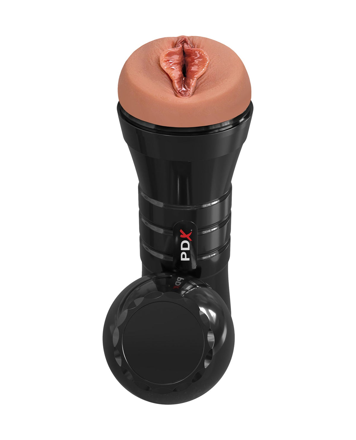 PDX Extreme Wet Pussies Super Luscious Lips XXL Stroker Brown