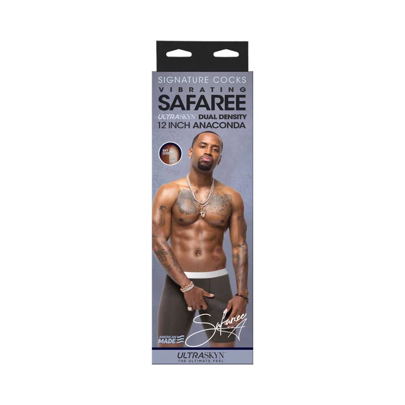 Safaree Samuels Anaconda Signature Cocks 12" Vibrating Dildo