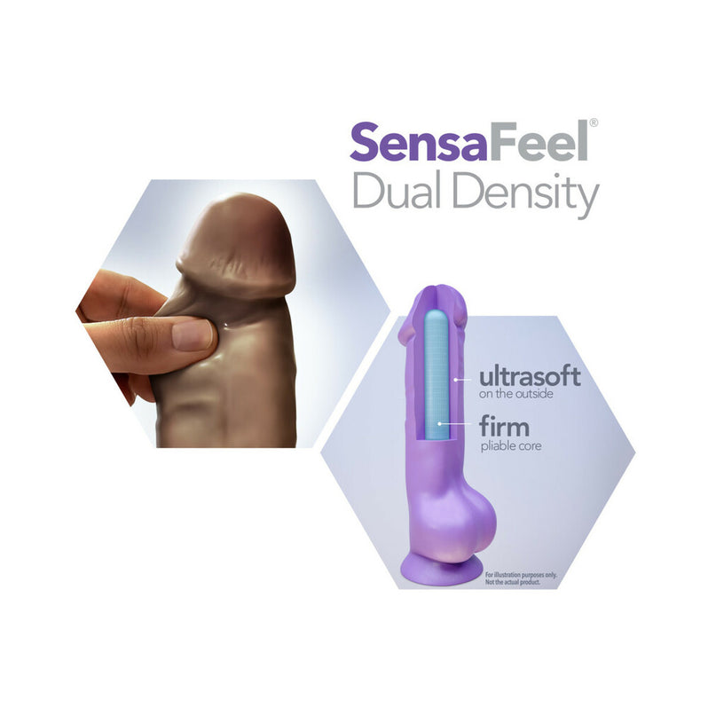 Blush Au Naturel Daddy 14" Posable Dildo with Balls