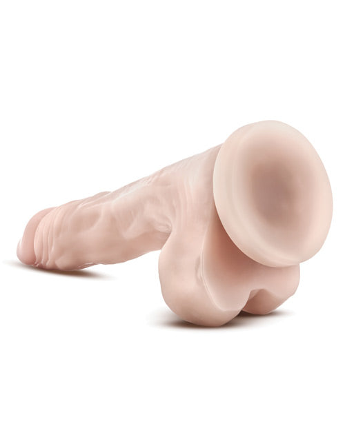 Dr. Skin Stud Muffin 8.5" Dildo - Beige