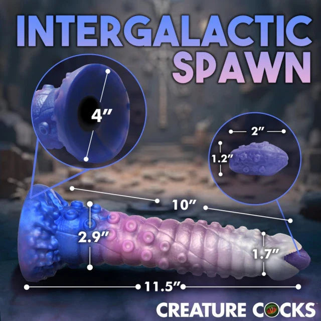 Creature Cocks Tenta-Queen Ovipositor Silicone Dildo