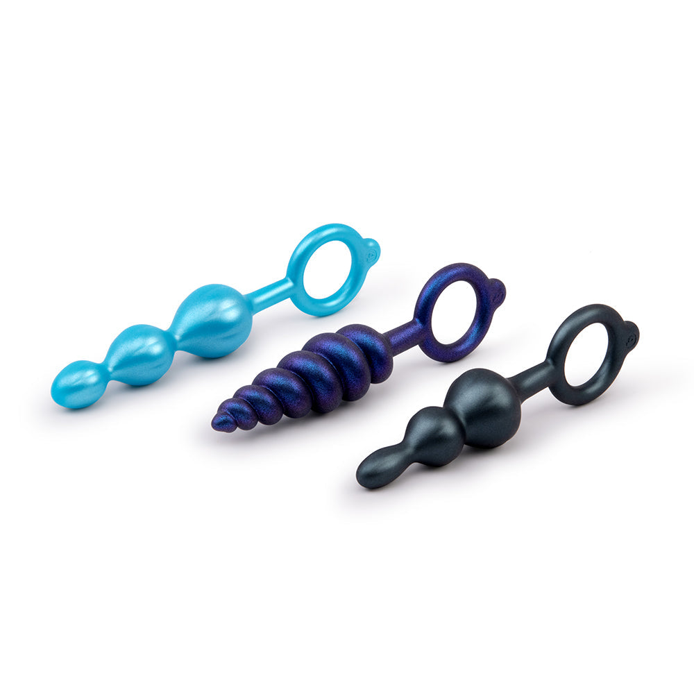 b-Vibe Butties Beaded Bundle - 3 pc Set