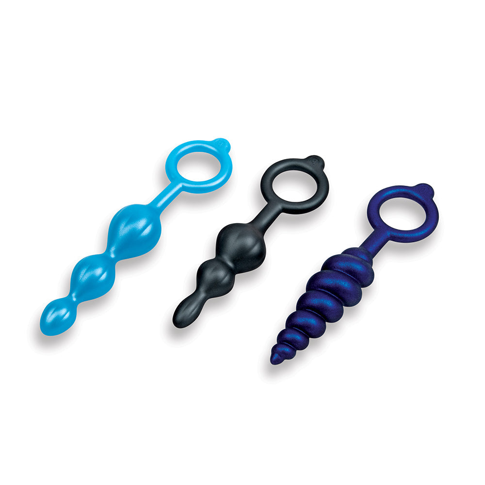 b-Vibe Butties Beaded Bundle - 3 pc Set
