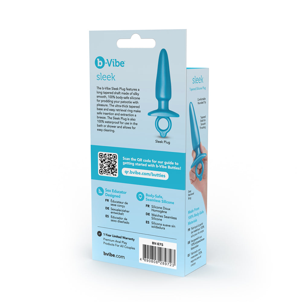 b-Vibe Butties Sleek Tapered Anal Plug