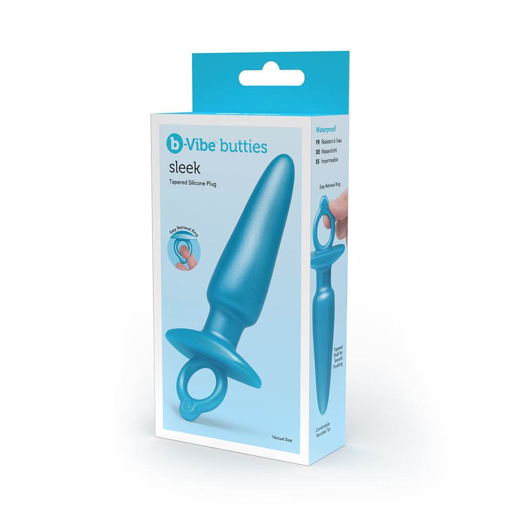 b-Vibe Butties Sleek Tapered Anal Plug