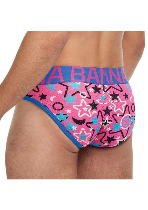 Banana Cabana Brazilian Bikini Mix Bold Print Men’s Bikini Briefs