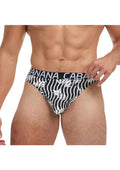 Banana Cabana Men's Lounge Thong And Tropical Print