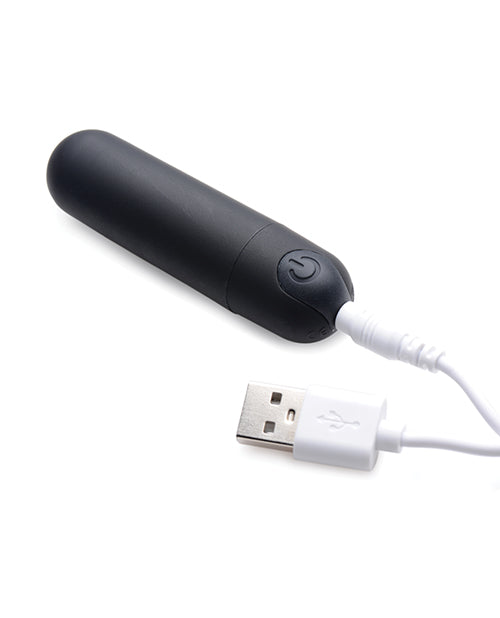 Bang! Remote Control Vibrating Bullet Black
