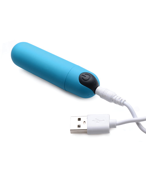 Bang! Remote Control Vibrating Bullet Blue
