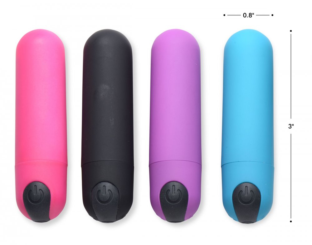 Bang! Remote Control Vibrating Bullet Purple