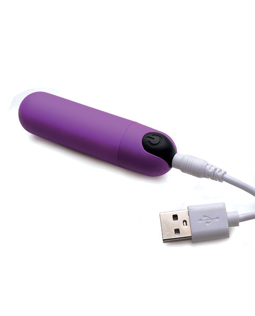 Bang! Remote Control Vibrating Bullet Purple