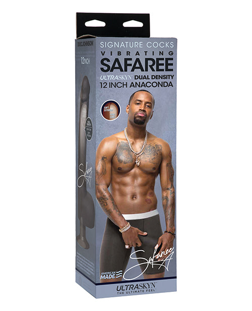 Safaree Samuels Anaconda Signature Cocks 12" Vibrating Dildo