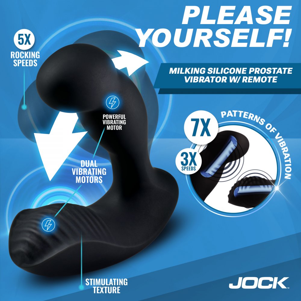 JOCK Enhancers P-Force Milking Prostate Vibrator