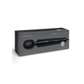 Le Wand Die Cast Plug-In Vibrating Massager Black