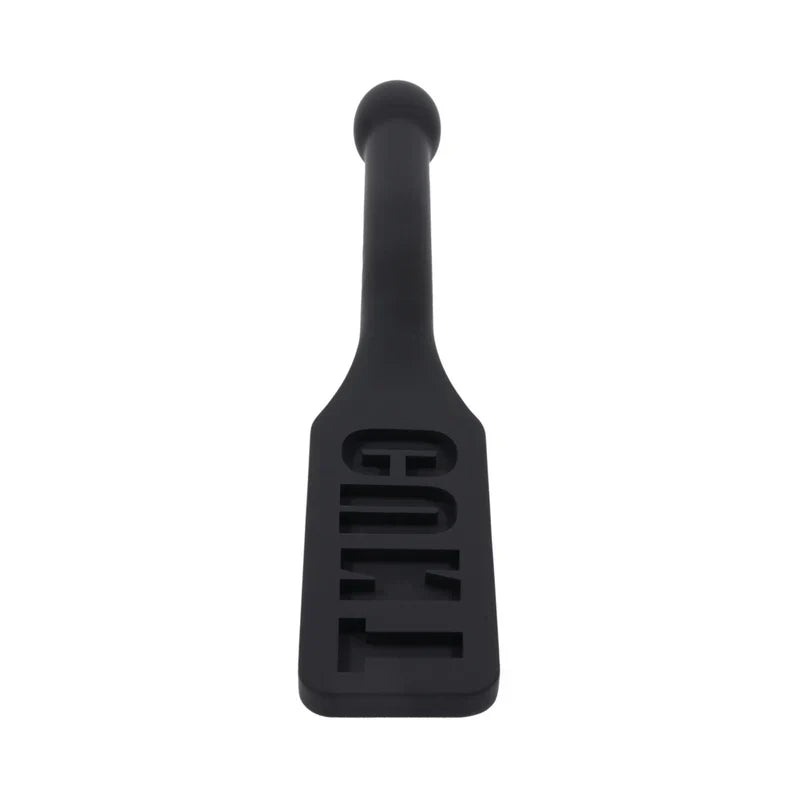 Edge Silicone Impressions Paddle – Insertable Handle & "CUNT" Imprint