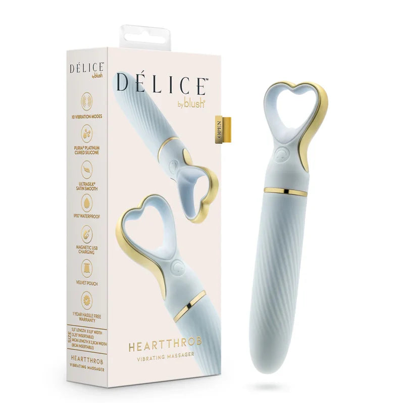 Delice Heartthrob Bullet Vibrator with Handle