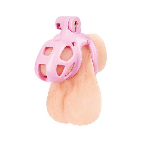 Blue Line Small Pink Humiliation Prisoner Cock Cage