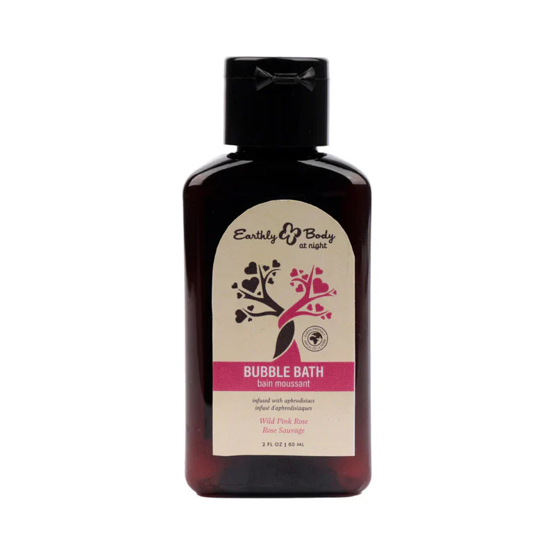 Earthly Body At Night Aphrodisiac Bubble Bath Wild Pink Rose