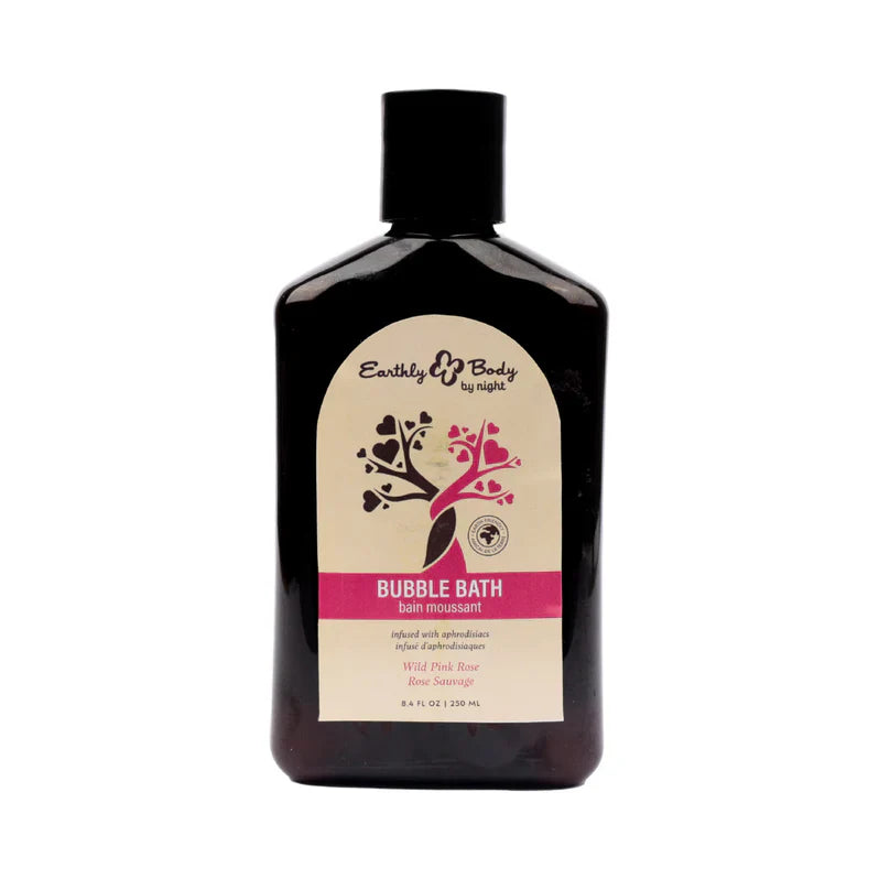 Earthly Body At Night Aphrodisiac Bubble Bath Wild Pink Rose
