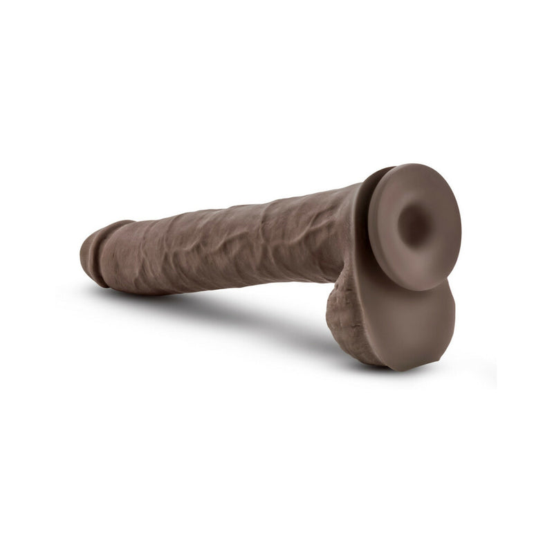 Blush Au Naturel Daddy 14" Posable Dildo with Balls