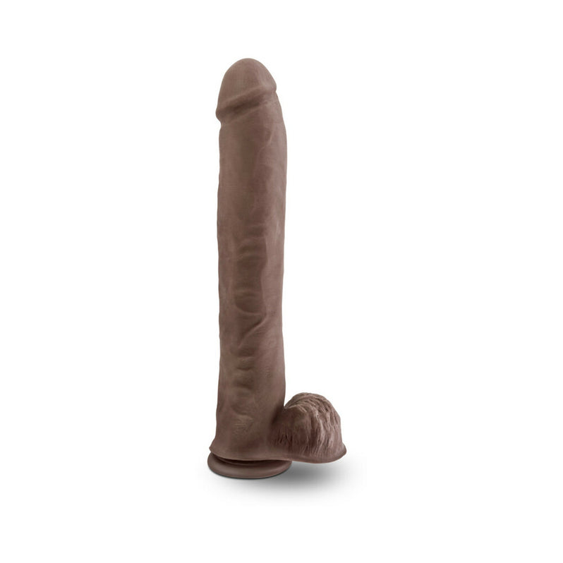 Blush Au Naturel Daddy 14" Posable Dildo with Balls