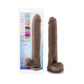 Blush Au Naturel Daddy 14" Posable Dildo with Balls